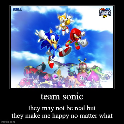 team sonic - Imgflip