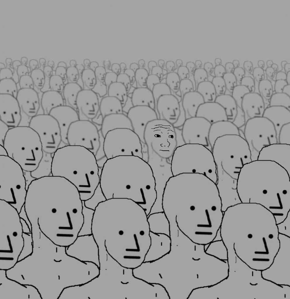 NPC meme Blank Meme Template