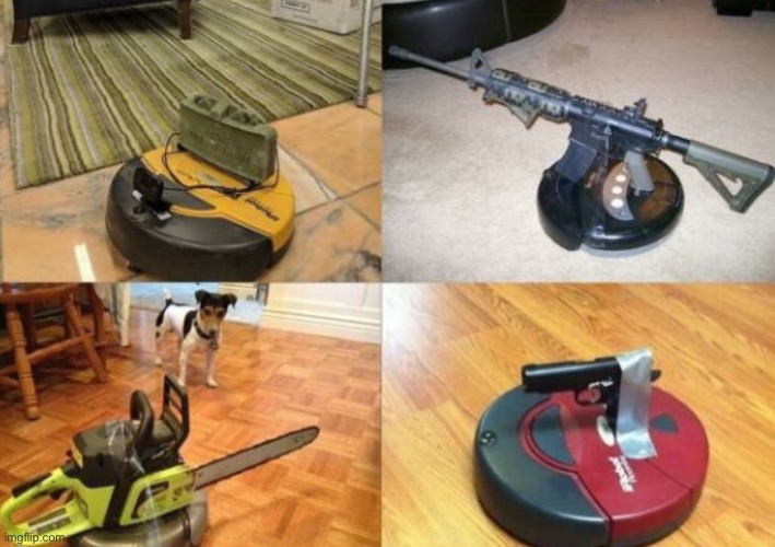 Roomba terrorism | made w/ Imgflip meme maker