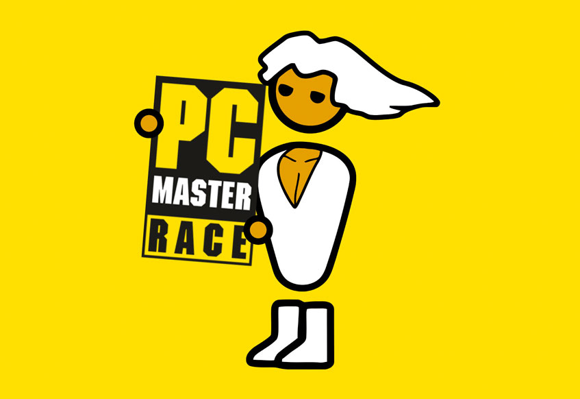 PC Master Race Blank Meme Template