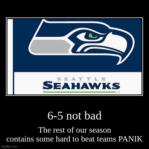 Nfl seattle seahawks | image tagged in funny,demotivationals | made w/ Imgflip demotivational maker