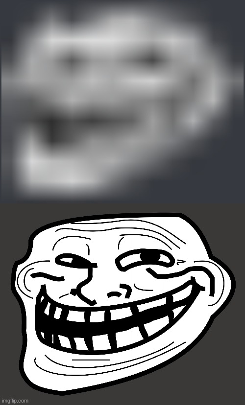 image tagged in extremely low quality troll face,troll face png | made w/ Imgflip meme maker