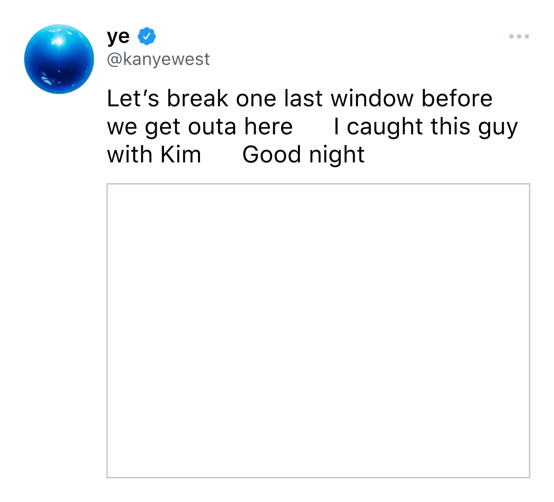 kanye west caught with kim Blank Meme Template