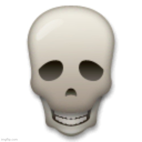 LG skull emoji | image tagged in lg skull emoji | made w/ Imgflip meme maker