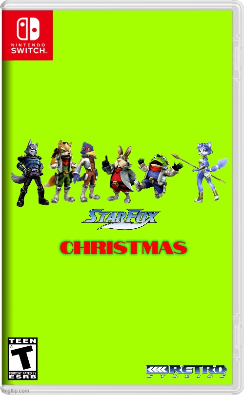 if nintendo made christmas games volume 4 | CHRISTMAS | image tagged in nintendo switch,christmas,fake | made w/ Imgflip meme maker