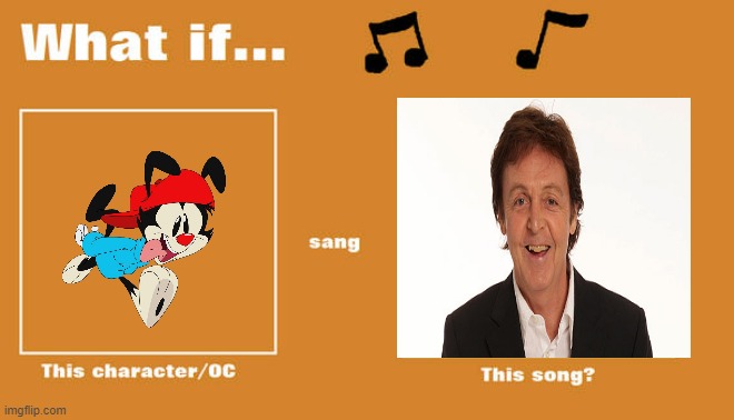 if wakko sung wonderful christmas time | image tagged in what if this character - or oc sang this song,warner bros,animaniacs,christmas,paul mccartney | made w/ Imgflip meme maker