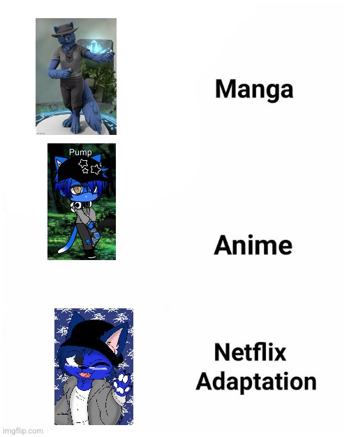 Also rip cloud | image tagged in manga anime netflix adaption | made w/ Imgflip meme maker