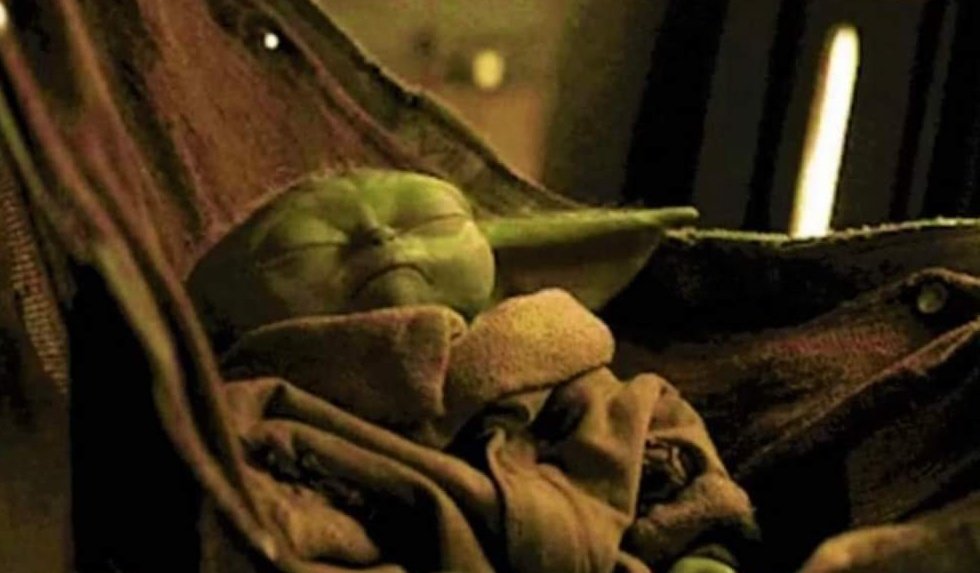 High Quality Yoda sleeping Blank Meme Template