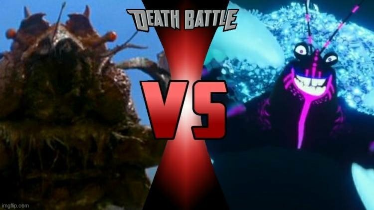 Ebirah vs Tamatoa (Who would win) | image tagged in godzilla,moana,crab,who would win,crossover | made w/ Imgflip meme maker
