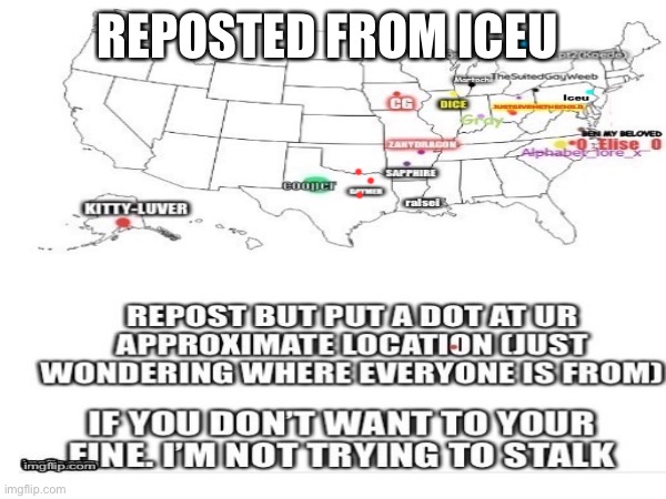 REPOSTED FROM ICEU | made w/ Imgflip meme maker