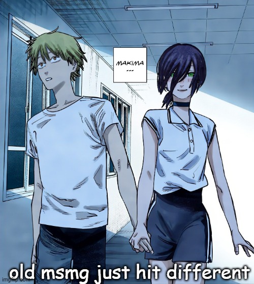 best ship in csm | old msmg just hit different | made w/ Imgflip meme maker