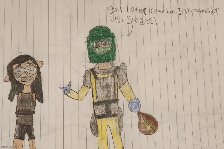 Art dump: Yes I used my Payday character | made w/ Imgflip meme maker