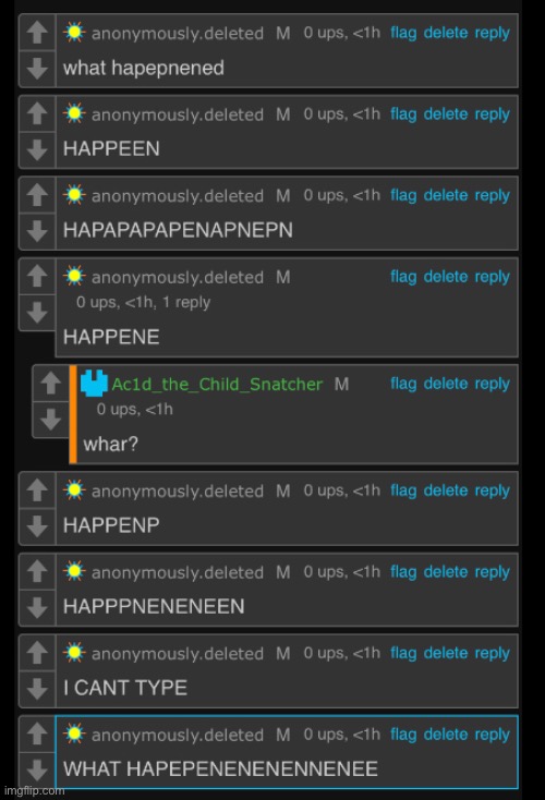 guys i think del's having a stroke ☠️☠️ | made w/ Imgflip meme maker