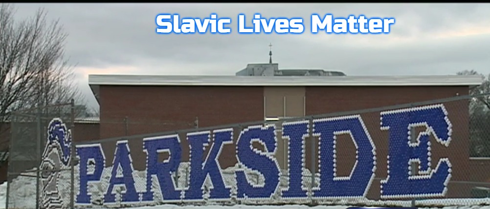 Parkside Middle School | Slavic Lives Matter | image tagged in parkside middle school,slavic,nh,new hampshire,blm | made w/ Imgflip meme maker
