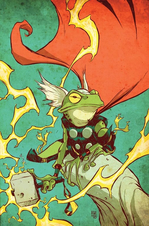 Thog - Frog of Thunder Blank Meme Template