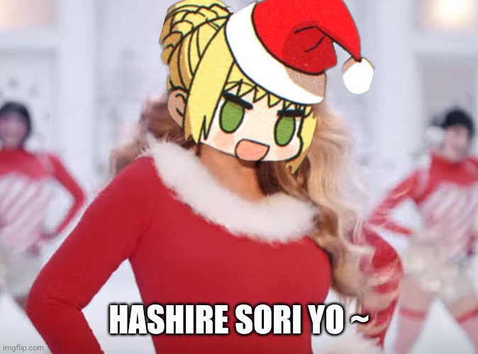 What do you want this Christmas? | HASHIRE SORI YO ~ | image tagged in mariah carey all i want for christmas is you | made w/ Imgflip meme maker