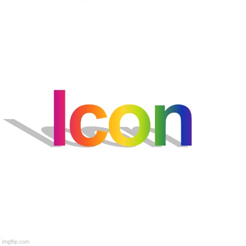 I made an icon for iconealizer | image tagged in white square | made w/ Imgflip meme maker
