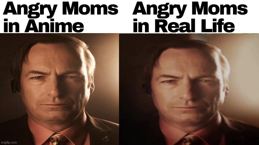 anime memes but the unfunny is replaced with saul | image tagged in saul goodman,anime | made w/ Imgflip meme maker