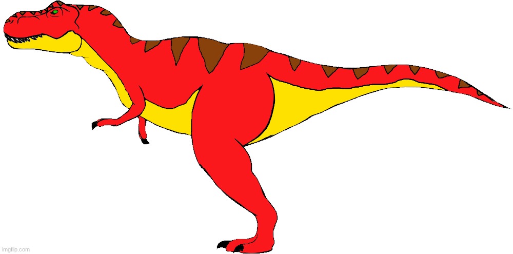 Tyrex, The Tyrannosaurus Rex | image tagged in tyrex remake | made w/ Imgflip meme maker