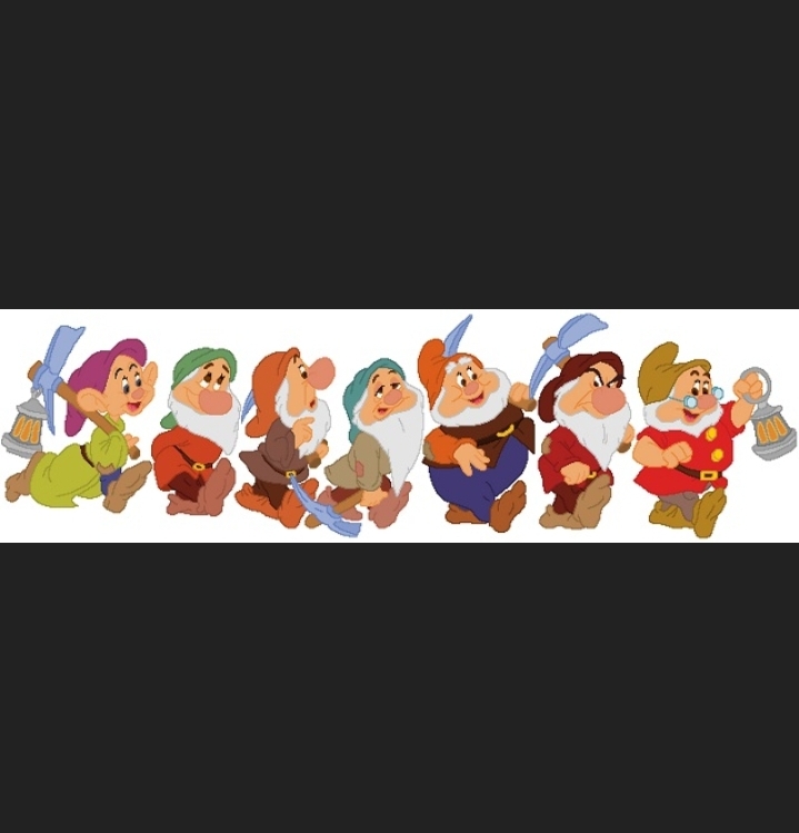 The 7 dwarves Blank Meme Template