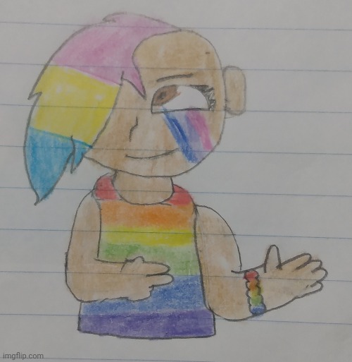 Art by me | image tagged in art,drawings,lgbtq,pride | made w/ Imgflip meme maker