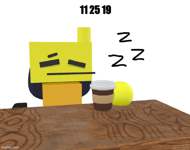 Sleepy Rondu | 11 25 19; K Y S | image tagged in sleepy rondu | made w/ Imgflip meme maker