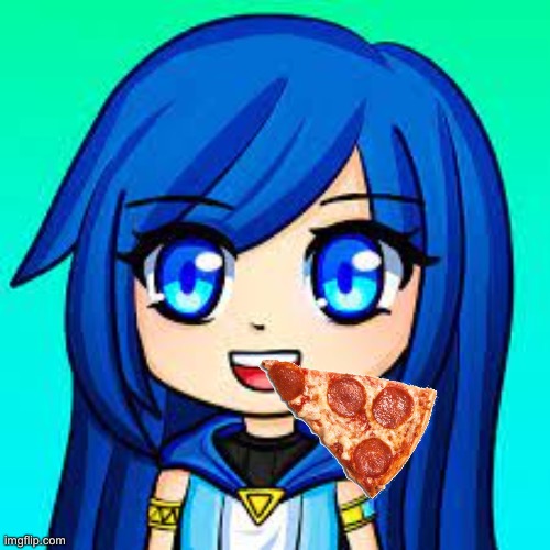 ItsFunneh Eats pizza | image tagged in itsfunneh,cute | made w/ Imgflip meme maker