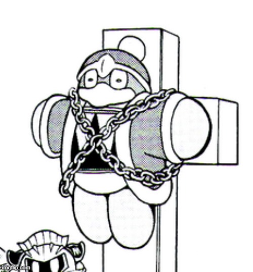 christian dedede is canon | image tagged in kirby,memes | made w/ Imgflip meme maker