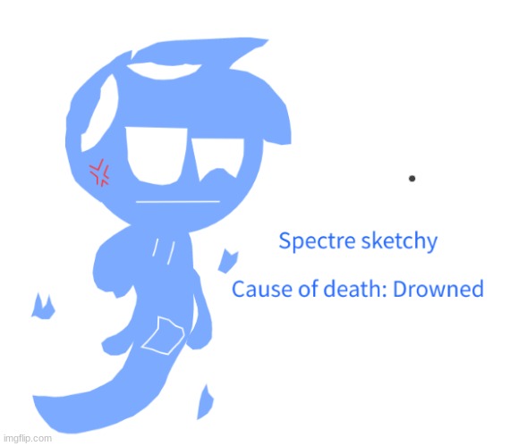 A (possible) new AU idea: spectre, where everyone heckin died lol | image tagged in he dead | made w/ Imgflip meme maker