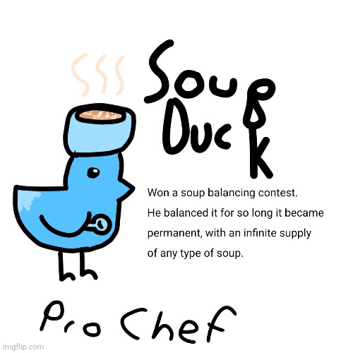 soup duck | made w/ Imgflip meme maker