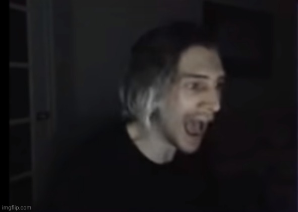 xQc jumpscare | image tagged in xqc jumpscare | made w/ Imgflip meme maker