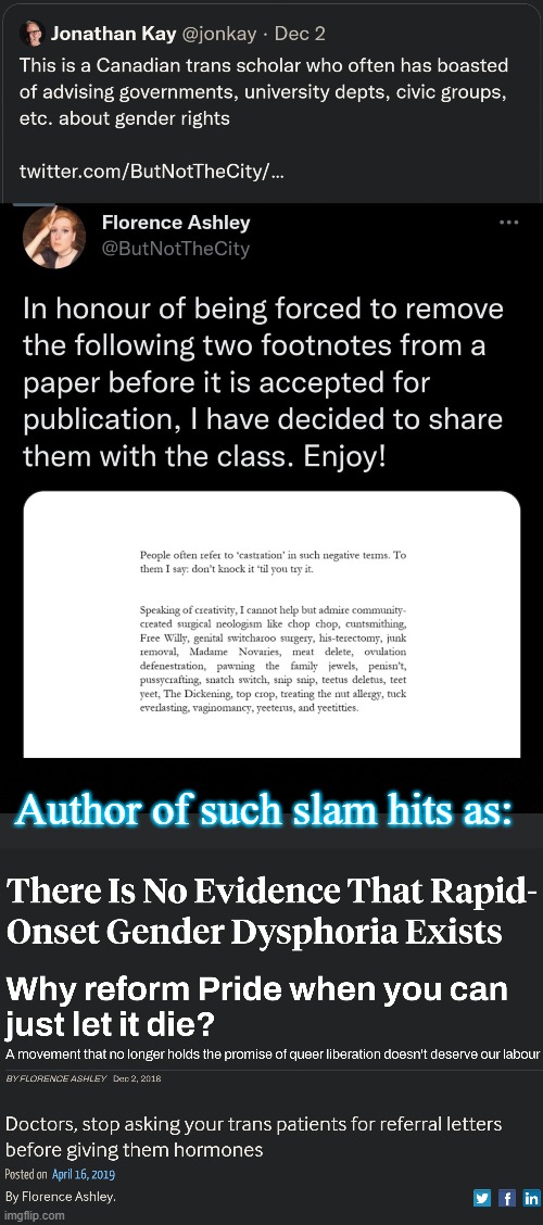 Politicians: You're the expert of course they/them | Author of such slam hits as: | image tagged in transgender,politics,lgbtq,gender identity,identity politics | made w/ Imgflip meme maker