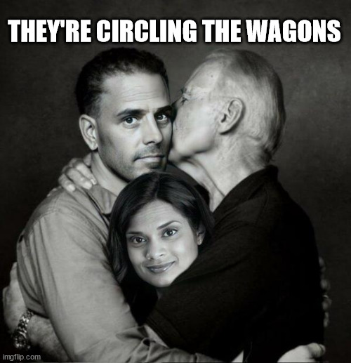 Book deal coming up... | THEY'RE CIRCLING THE WAGONS | image tagged in deep state,government corruption | made w/ Imgflip meme maker