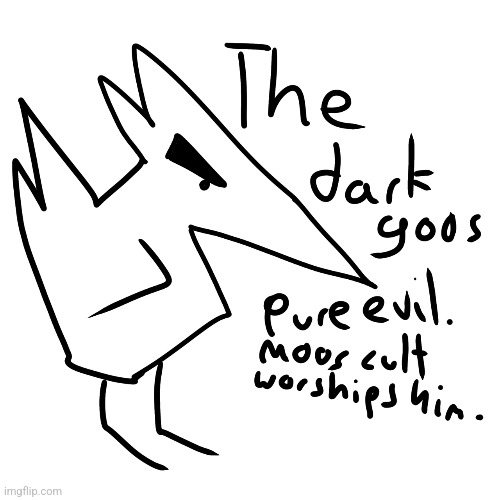 dark goos | made w/ Imgflip meme maker