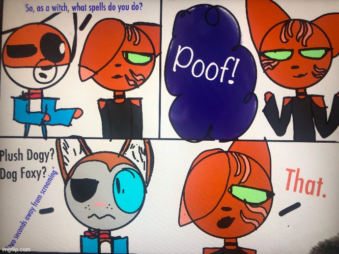 First comic with Sparky! (Sparky is the emo cat-) | image tagged in lol | made w/ Imgflip meme maker