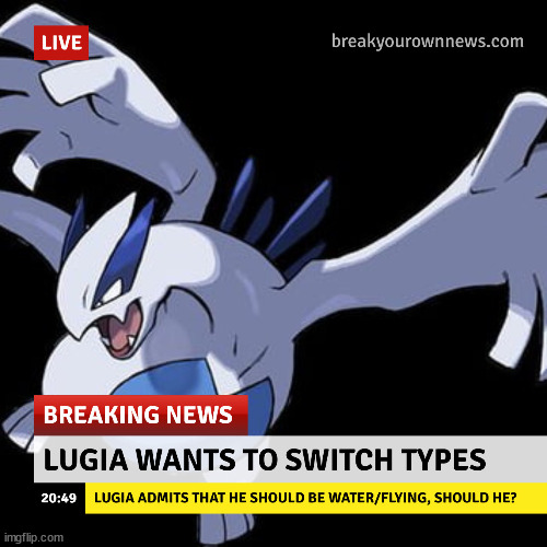 image tagged in news,pokemon | made w/ Imgflip meme maker