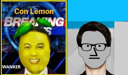 High Quality Con Lemon and Madcow artwork Blank Meme Template