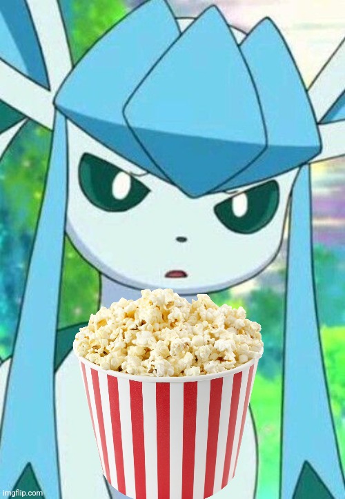 Glaceon confused | image tagged in glaceon confused | made w/ Imgflip meme maker