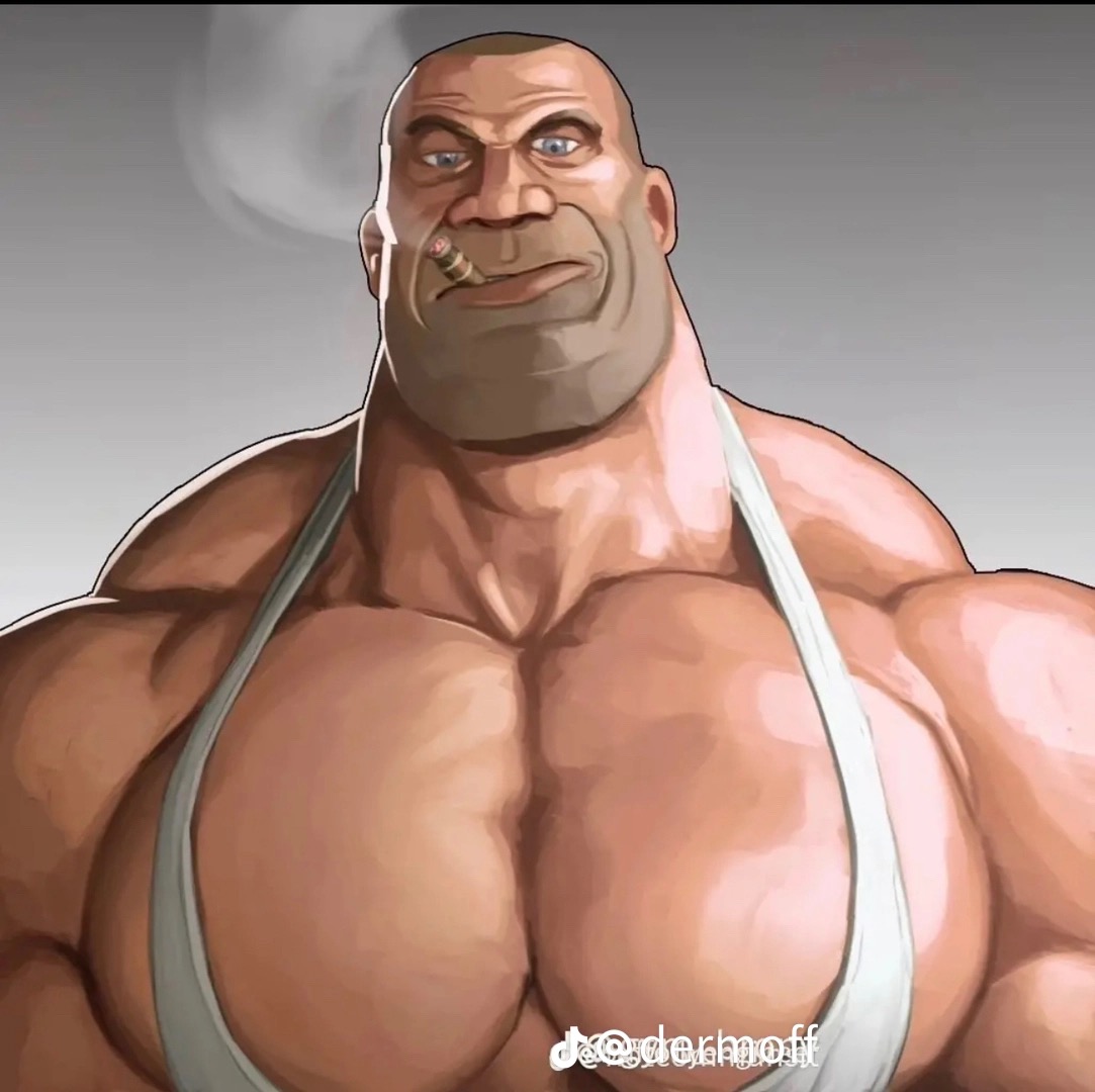 Buff soldier tf2 meme