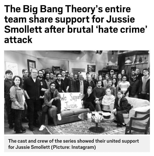 Big Bang Theory Jussie Smollett Blank Meme Template