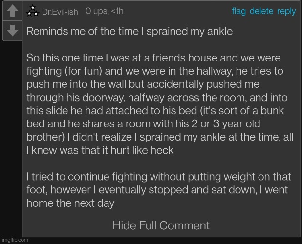 Here's a story | made w/ Imgflip meme maker