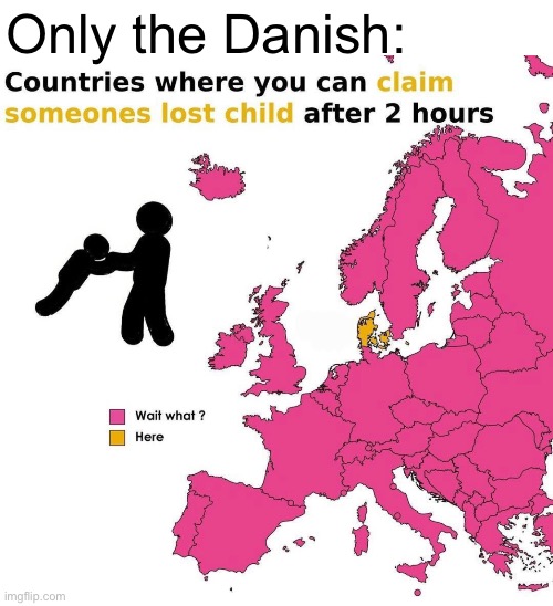 Only the Danish: | made w/ Imgflip meme maker