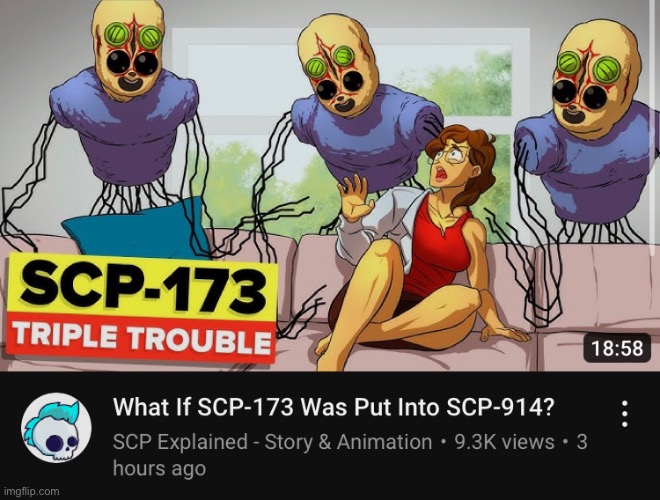 Bro SCP explained trippin? | image tagged in scp | made w/ Imgflip meme maker