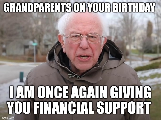 Bernie Sanders Once Again Asking Imgflip