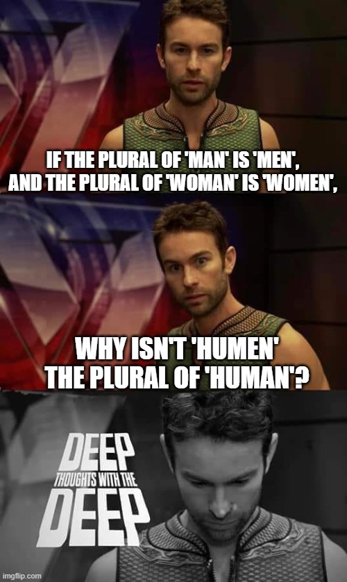 The Plural of Man