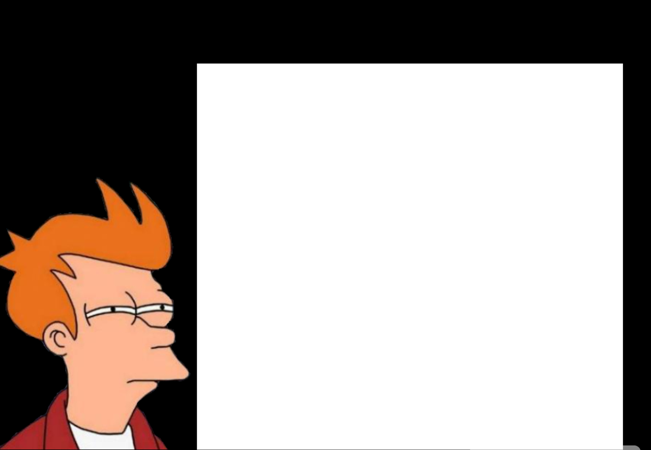 High Quality Futurama Fry Blank Meme Template