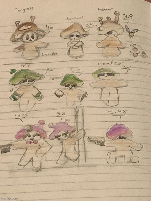 Mushroom peoples | image tagged in y e | made w/ Imgflip meme maker