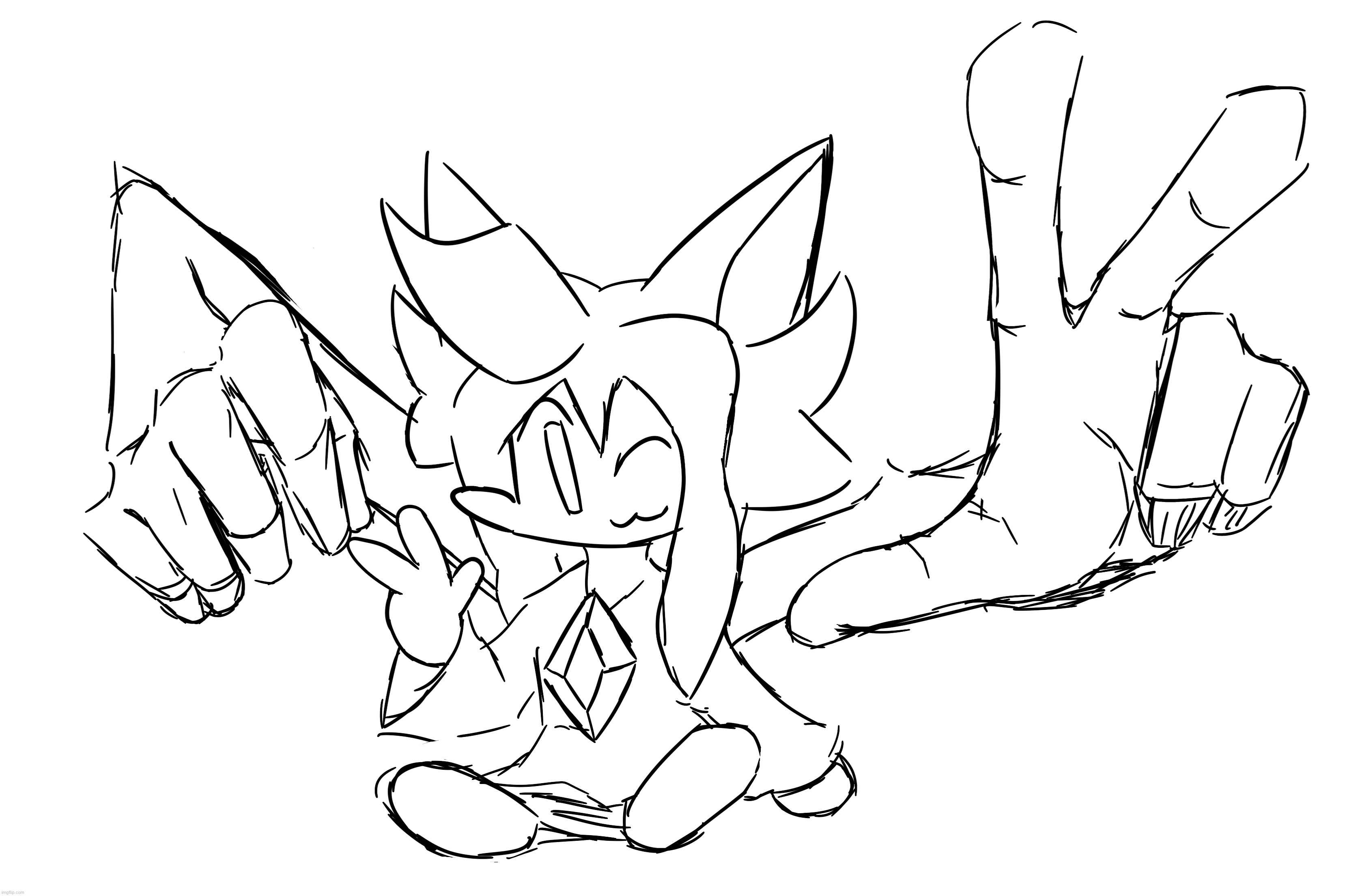 sketch of a smol boi | made w/ Imgflip meme maker