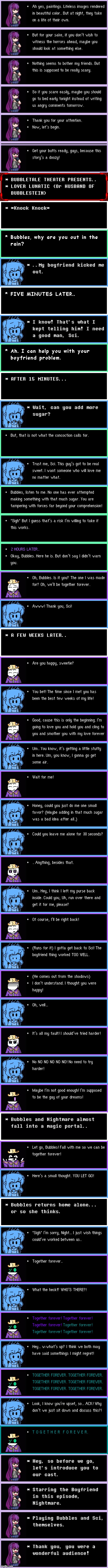 Lover Lunatic (Or Husband of Bubblestein) | made w/ Imgflip meme maker