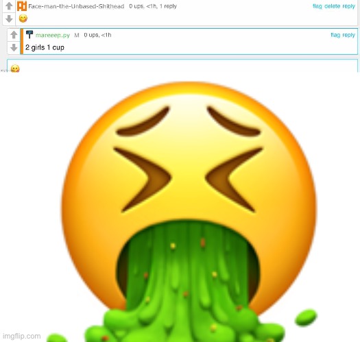 🤮 | made w/ Imgflip meme maker